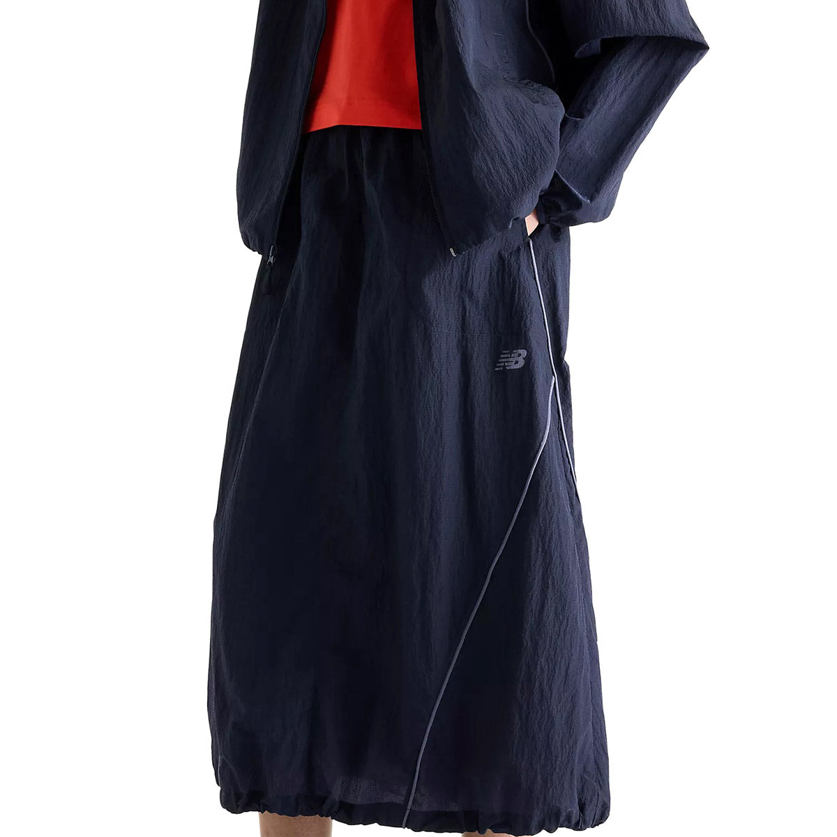 New Balance Sport Legacy Skirt ニューバランス Sport レガシースカート WB61D2OP【レディース ナイロンスカート 軽量素材 ウーブン素材 ドロップインポケット 26FW】