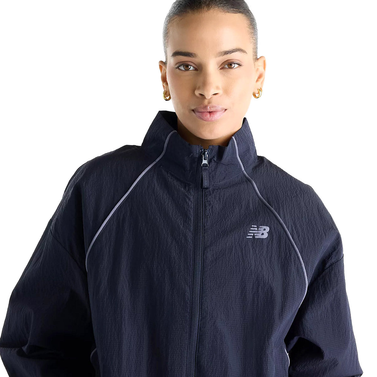 New Balance Sport Legacy Jacket ニューバランス Sport レガシージャケット WJ6113KS【レディース ナイロンジャケット ヘリテージスタイル 軽量 耐水加工 撥水 26FW】