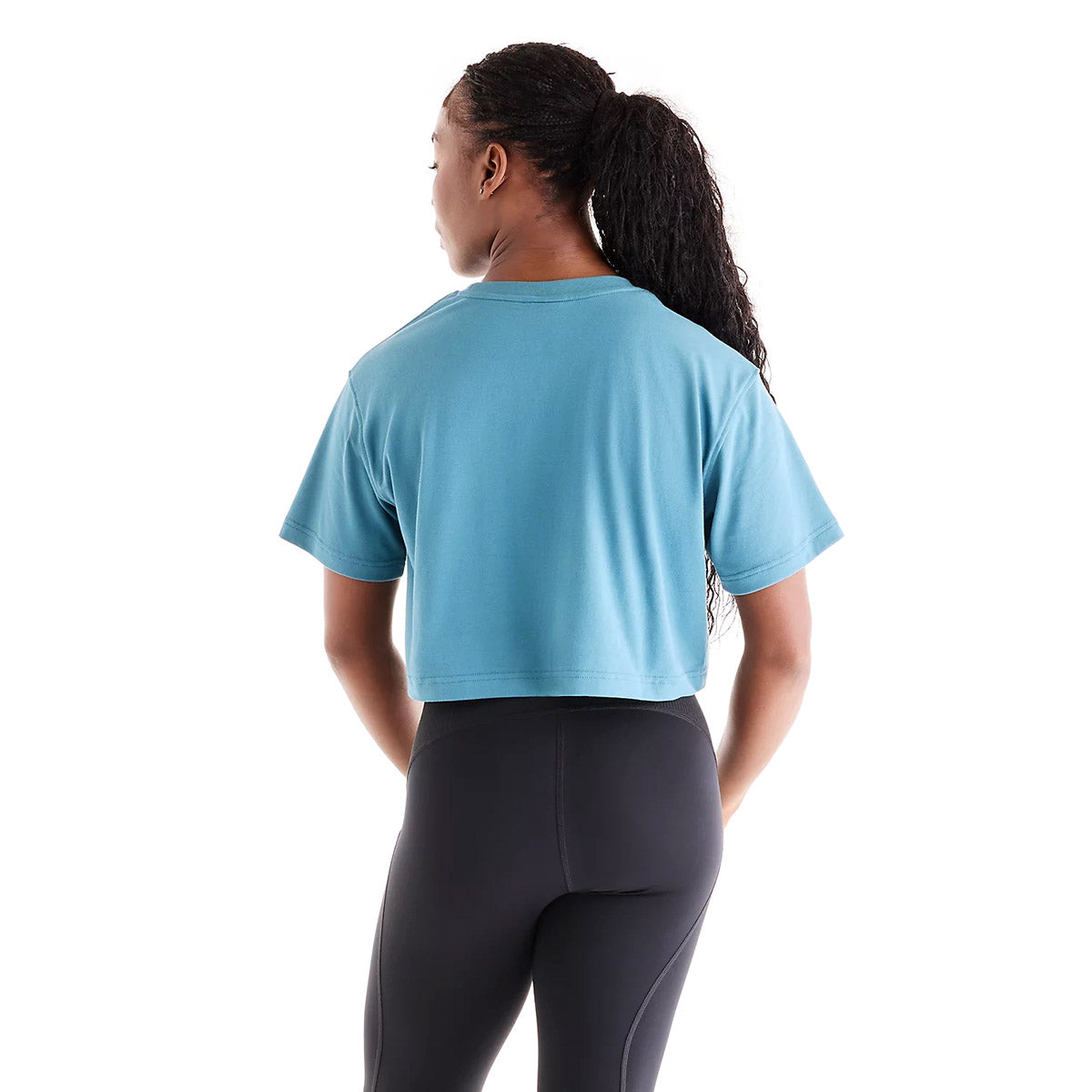 New Balance Klutch X NB Cropped Versatile T-Shirt ニューバランス Klutch X NBクロップドバーサタイルTシャツ WT61W8XA【レディース 半袖Tシャツ クロップ丈 速乾 快適 26FW】