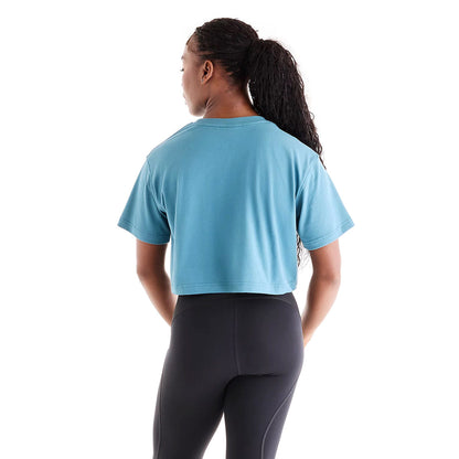 New Balance Klutch X NB Cropped Versatile T-Shirt ニューバランス Klutch X NBクロップドバーサタイルTシャツ WT61W8XA【レディース 半袖Tシャツ クロップ丈 速乾 快適 26FW】