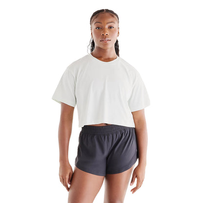New Balance Klutch X NB Cropped Versatile T-Shirt ニューバランス Klutch X NBクロップドバーサタイルTシャツ WT61W8XA【レディース 半袖Tシャツ クロップ丈 速乾 快適 26FW】