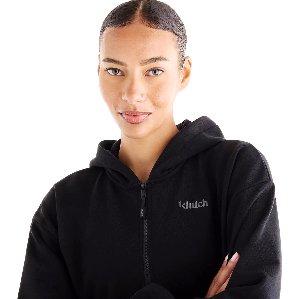 New Balance Klutch X NB Cotton Sweat Full Zip Hoodie ニューバランス Klutch X NB コットンスウェットフルジップフーディ WT6287XE【レディース フルジップフーディ ウェットフーディ フード付き 裏起毛 26FW】
