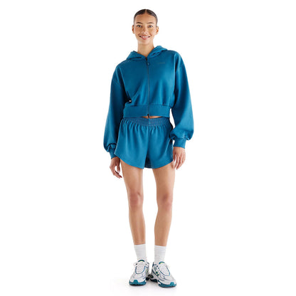 New Balance Klutch X NB Cotton Sweat Full Zip Hoodie ニューバランス Klutch X NB コットンスウェットフルジップフーディ WT6287XE【レディース フルジップフーディ ウェットフーディ フード付き 裏起毛 26FW】