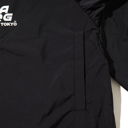 NON TOKYO 2WAY GATHER SHOULDER BLOUSON ノントーキョー 2WAY ギャザーショルダー ブルゾン NON-26A-0801【レディース アウター ライトシェル 2way 撥水加工 ロゴ 26FW】