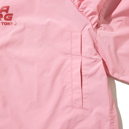 NON TOKYO 2WAY GATHER SHOULDER BLOUSON ノントーキョー 2WAY ギャザーショルダー ブルゾン NON-26A-0801【レディース アウター ライトシェル 2way 撥水加工 ロゴ 26FW】