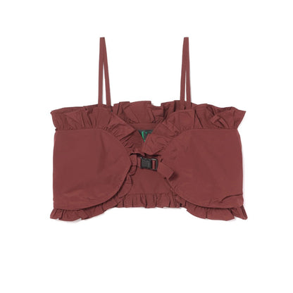 NON TOKYO FRILL CAMISOLE BUSTIER ノントーキョー フリル キャミソール ビスチェ NON-26A-0802【レディース ビスチェ キャミソール 調節可能 撥水加工 26FW】