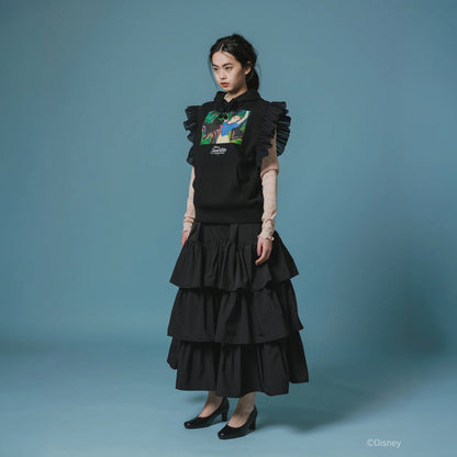 NON TOKYO 3Way Tiered Skirt ノントーキョー 3WAY ティアードスカート NON-26A-0803【レディース ティアードスカート ミニ ミディ ロング ギャザー 取り外し可能 26FW】