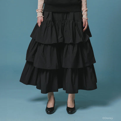 NON TOKYO 3Way Tiered Skirt ノントーキョー 3WAY ティアードスカート NON-26A-0803【レディース ティアードスカート ミニ ミディ ロング ギャザー 取り外し可能 26FW】