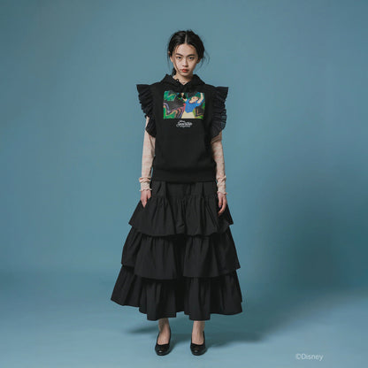NON TOKYO 3Way Tiered Skirt ノントーキョー 3WAY ティアードスカート NON-26A-0803【レディース ティアードスカート ミニ ミディ ロング ギャザー 取り外し可能 26FW】