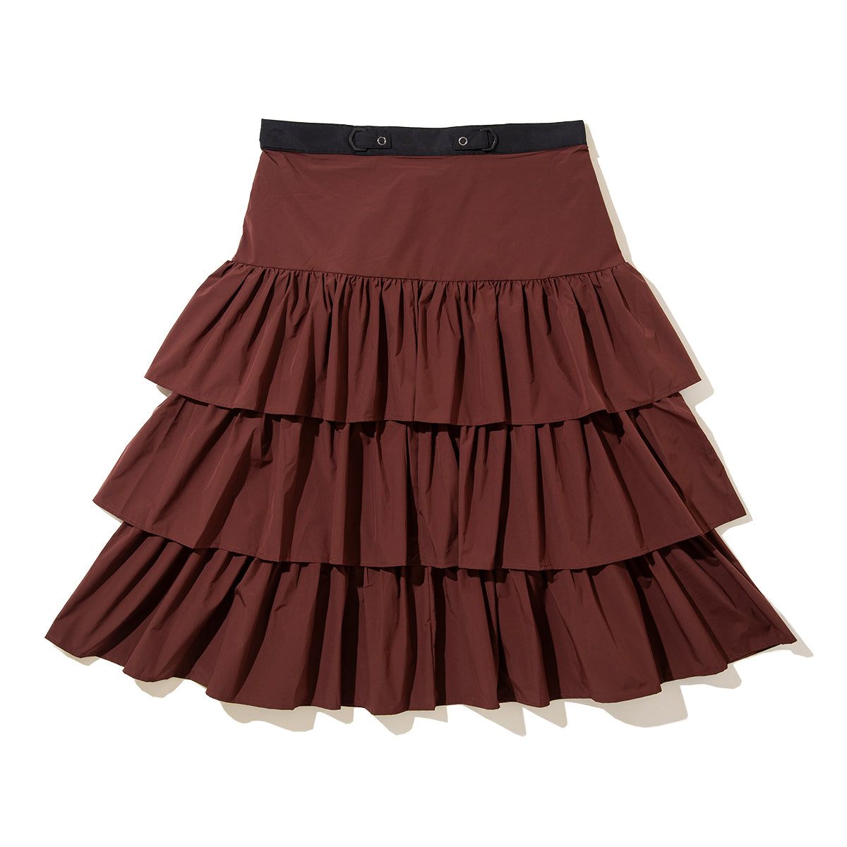 NON TOKYO 3Way Tiered Skirt ノントーキョー 3WAY ティアードスカート NON-26A-0803【レディース ティアードスカート ミニ ミディ ロング ギャザー 取り外し可能 26FW】