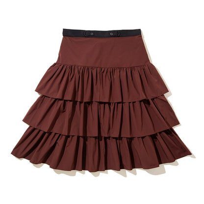NON TOKYO 3Way Tiered Skirt ノントーキョー 3WAY ティアードスカート NON-26A-0803【レディース ティアードスカート ミニ ミディ ロング ギャザー 取り外し可能 26FW】