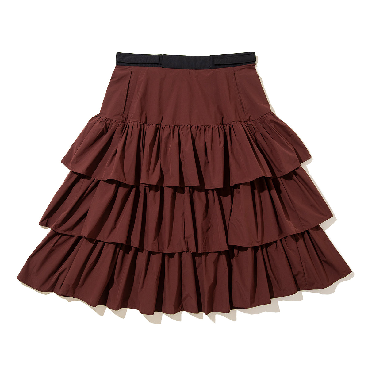 NON TOKYO 3Way Tiered Skirt ノントーキョー 3WAY ティアードスカート NON-26A-0803【レディース ティアードスカート ミニ ミディ ロング ギャザー 取り外し可能 26FW】