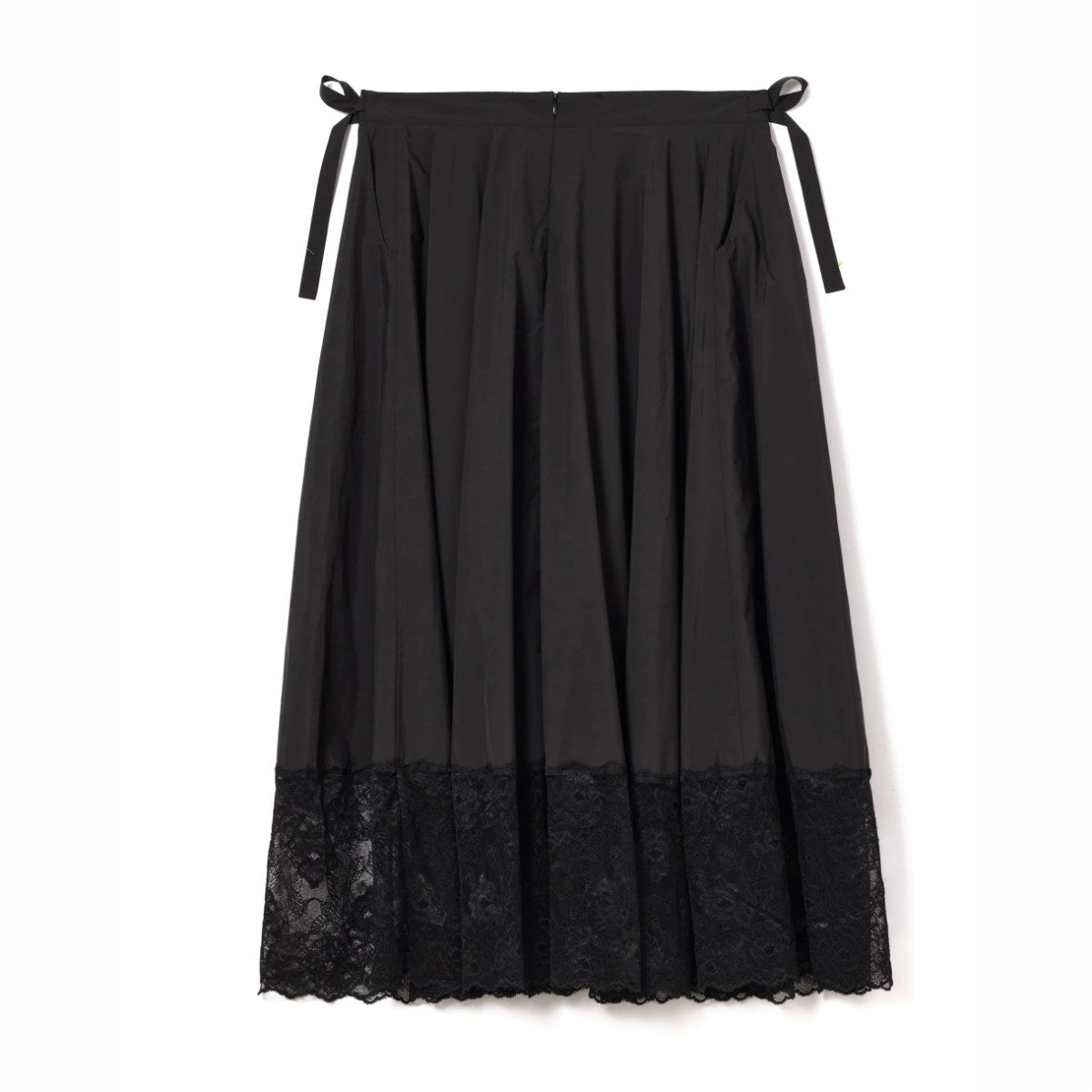 NON TOKYO LACE RIBBON SKIRT ノントーキョー レースリボンスカート NON-26A-0805【レディース ロングスカート ギャザースカート レース 撥水加工 26FW】