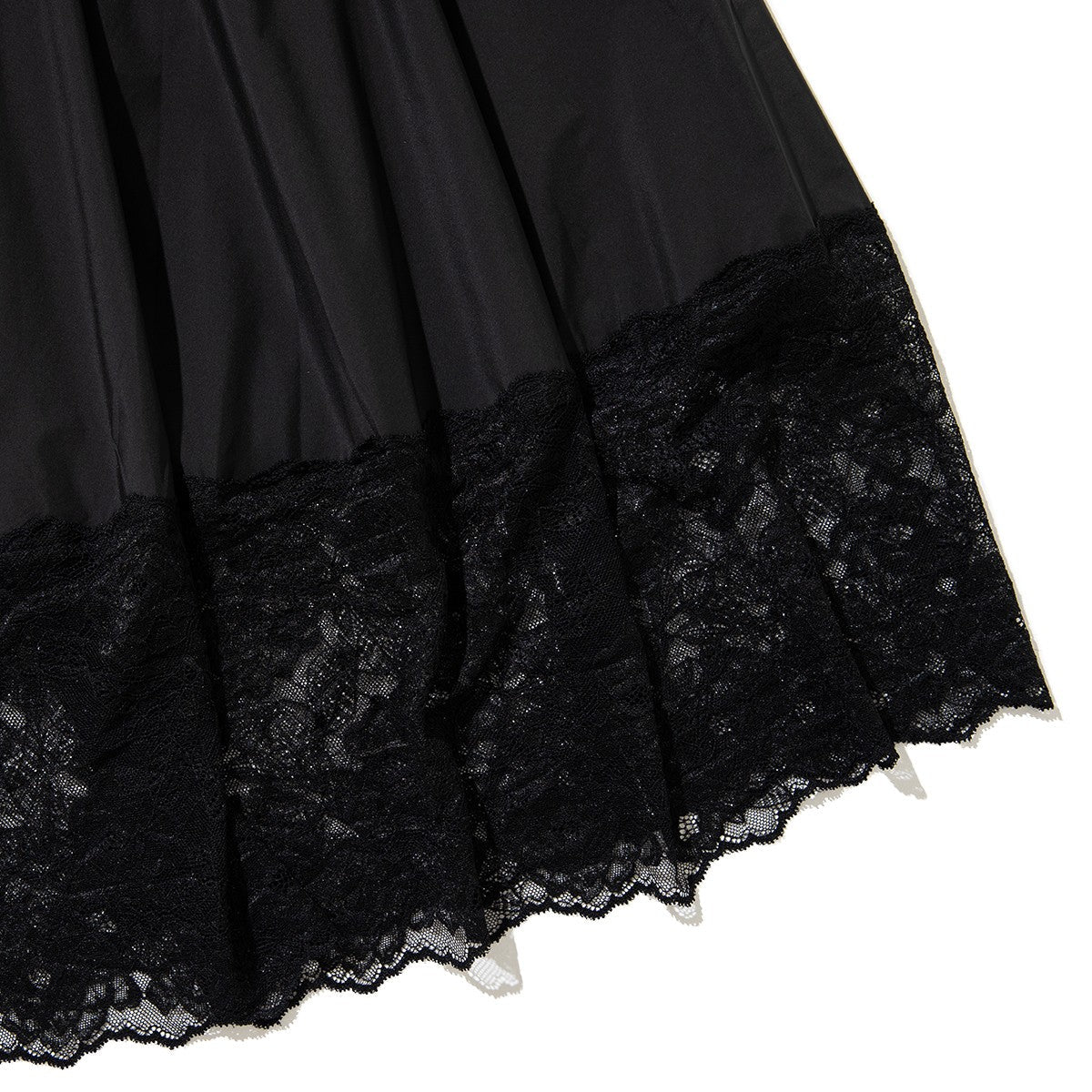 NON TOKYO LACE RIBBON SKIRT ノントーキョー レースリボンスカート NON-26A-0805【レディース ロングスカート ギャザースカート レース 撥水加工 26FW】