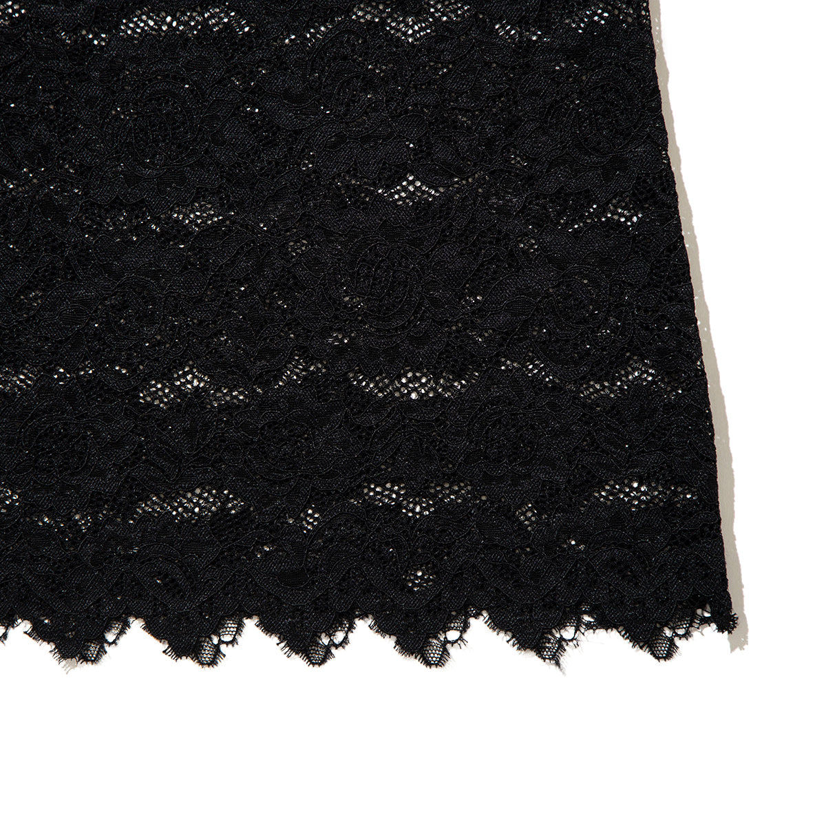 NON TOKYO Lace one-piece ノントーキョー レース ワンピース NON-26A-0810-BLK【レディース ロングワンピース レース 無地 花柄 ストレッチ 26FW】