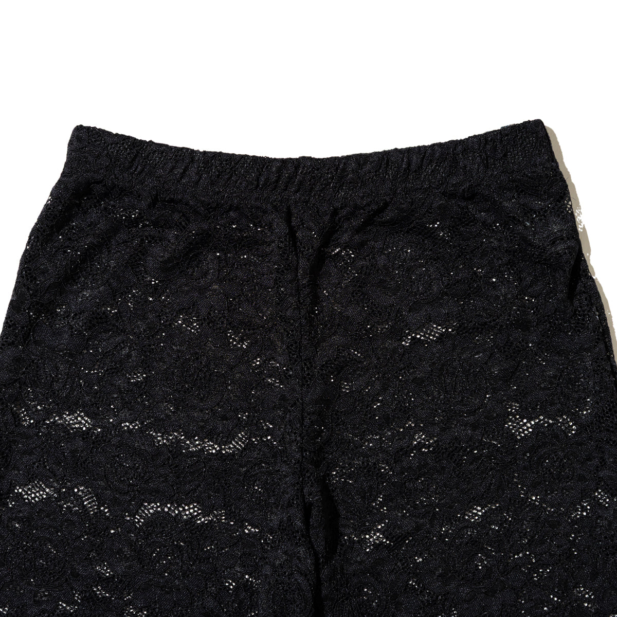 NON TOKYO Lace flare pants ノントーキョー レース フレアパンツ NON-26A-0811-BLK【レディース フレアパンツ レース 無地 花柄 ストレッチ 26FW】