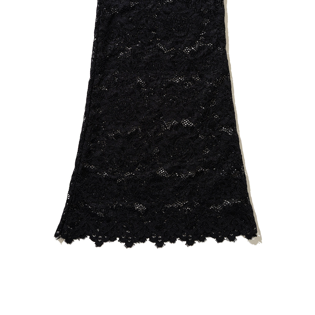 NON TOKYO Lace flare pants ノントーキョー レース フレアパンツ NON-26A-0811-BLK【レディース フレアパンツ レース 無地 花柄 ストレッチ 26FW】