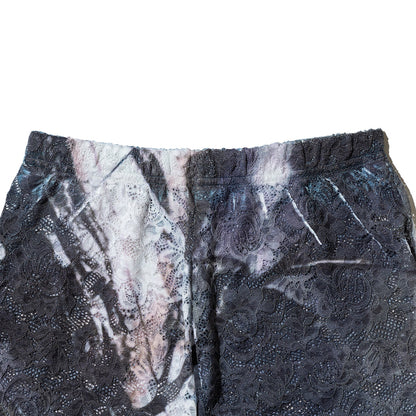 NON TOKYO Lace direct print flare pants ノントーキョー レース ダイレクト プリント フレアパンツ NON-26A-0811【レディース フレアパンツ レース プリント 花柄 ストレッチ 26FW】