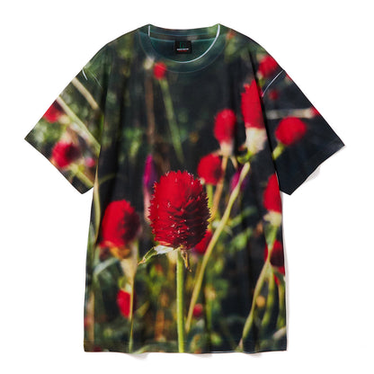 NON TOKYO DIRECT PRINT T-SHIRT ノントーキョー ダイレクトプリントTシャツ NON-26A-0816【レディース 半袖 転写プリント 吸水速乾 UVケア機能 花柄 26FW】