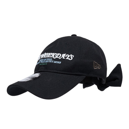 NON TOKYO 2WAY RIBBON CAP Feat.NEW ERA ノントーキョー 2WAY リボン キャップ Feat. NEW ERA NON-26A-0829【レディース コラボ 2WAY  26FW】