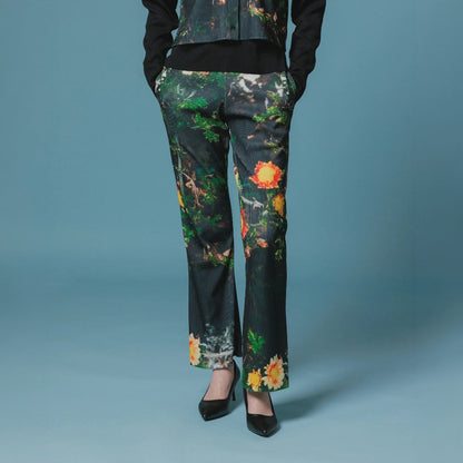 NON TOKYO RIB FLARE PANTS ノントーキョー リブフレアパンツ NON-26A-0915【レディース  パンツ 速乾性 伸縮性  26FW】