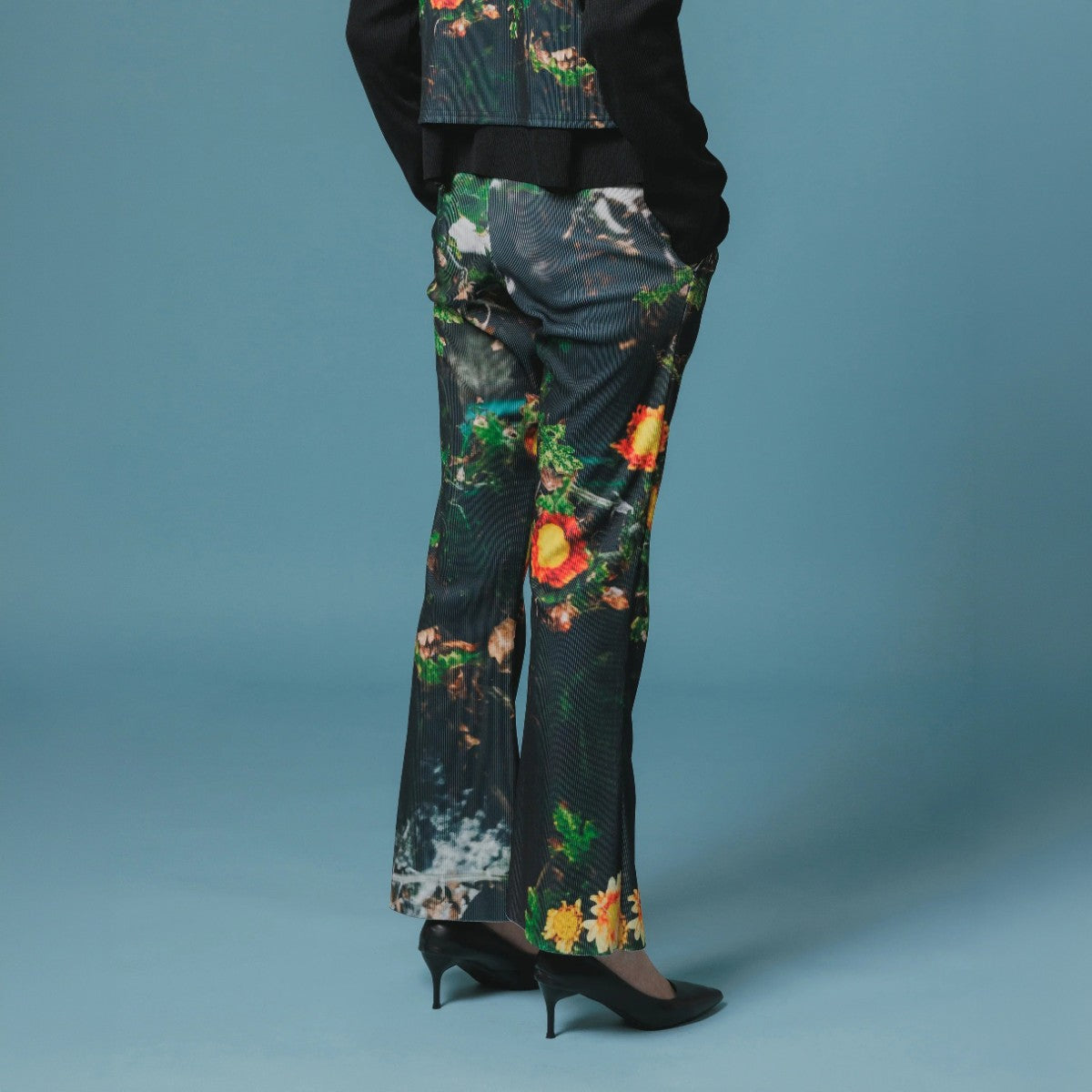 NON TOKYO RIB FLARE PANTS ノントーキョー リブフレアパンツ NON-26A-0915【レディース  パンツ 速乾性 伸縮性  26FW】