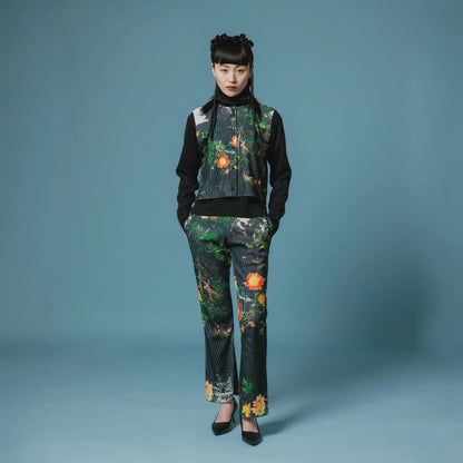 NON TOKYO RIB FLARE PANTS ノントーキョー リブフレアパンツ NON-26A-0915【レディース  パンツ 速乾性 伸縮性  26FW】