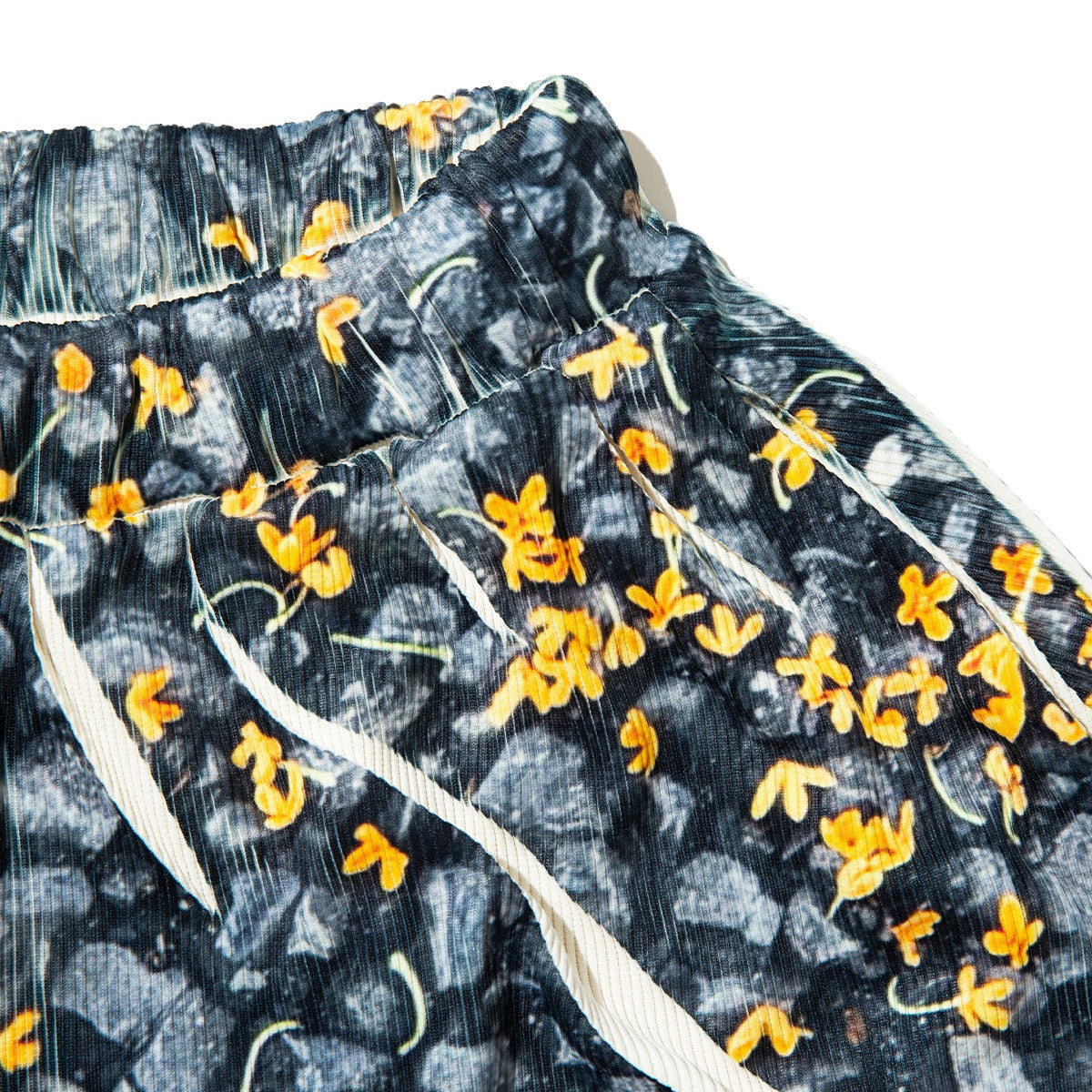 NON TOKYO DIRECT PRINT RIB GATHER SKIRT ノントーキョー ダイレクトプリント リブギャザースカート NON-26A-0918【レディース ティアードスカート ベアトップ フォトプリント 26FW】