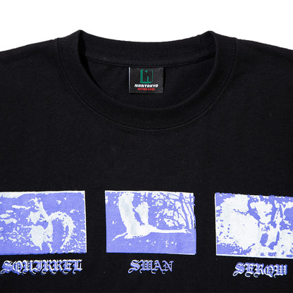 NON TOKYO Print H/S T-Shirt Animal ノントーキョー プリント ハーフスリーブ Tシャツ アニマル NON-26A-0931【レディース 半袖Tシャツ プリント グラフィック 動物 26FW】