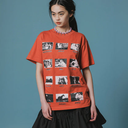 NON TOKYO Print H/S T-Shirt Animal ノントーキョー プリント ハーフスリーブ Tシャツ アニマル NON-26A-0931【レディース 半袖Tシャツ プリント グラフィック 動物 26FW】