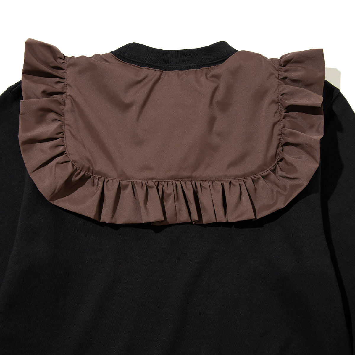 NON TOKYO Frill Collar PO Sweat ノントーキョー フリル カラー プルオーバー スウェット NON-26A-1011【レディース スウェット トレーナー フリル ガーリー 快適性  26FW】