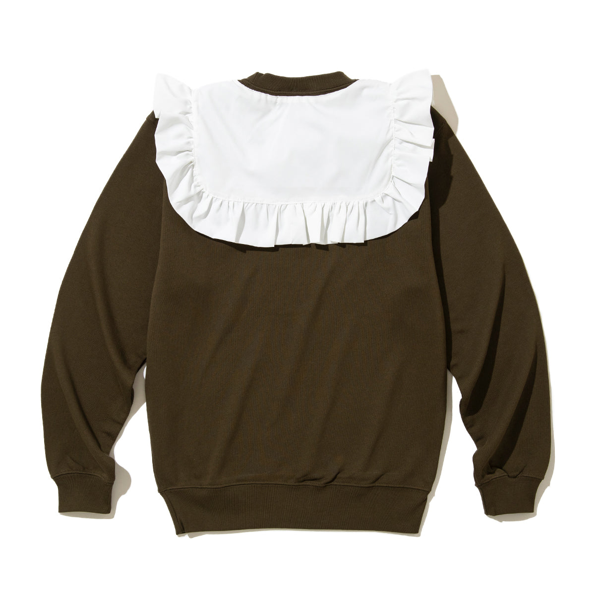 NON TOKYO Frill Collar PO Sweat ノントーキョー フリル カラー プルオーバー スウェット NON-26A-1011【レディース スウェット トレーナー フリル ガーリー 快適性  26FW】