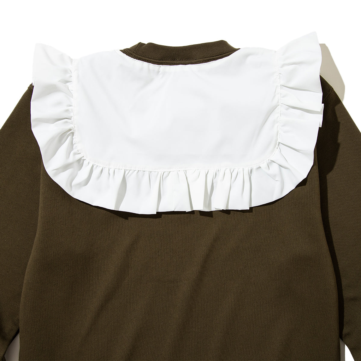 NON TOKYO Frill Collar PO Sweat ノントーキョー フリル カラー プルオーバー スウェット NON-26A-1011【レディース スウェット トレーナー フリル ガーリー 快適性  26FW】