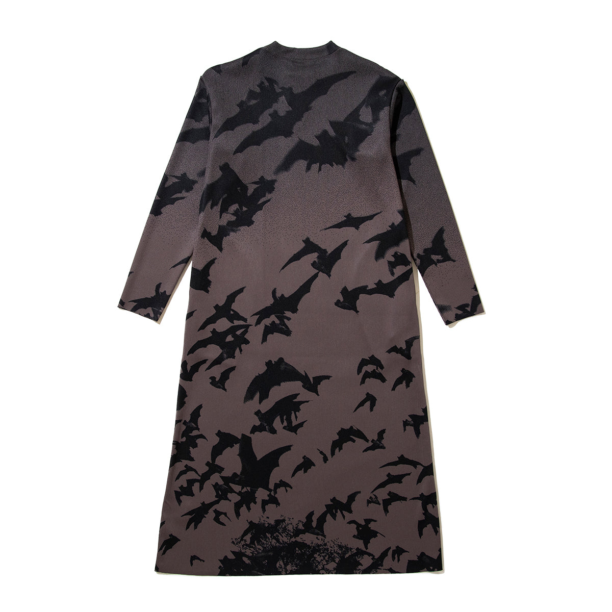 NON TOKYO Print Rib L/S One-piece ノントーキョー プリントリブロングスリーブワンピース NON-26A-1017【レディース 長袖ワンピース ロングワンピース 速乾性 ポケット付き 26FW】
