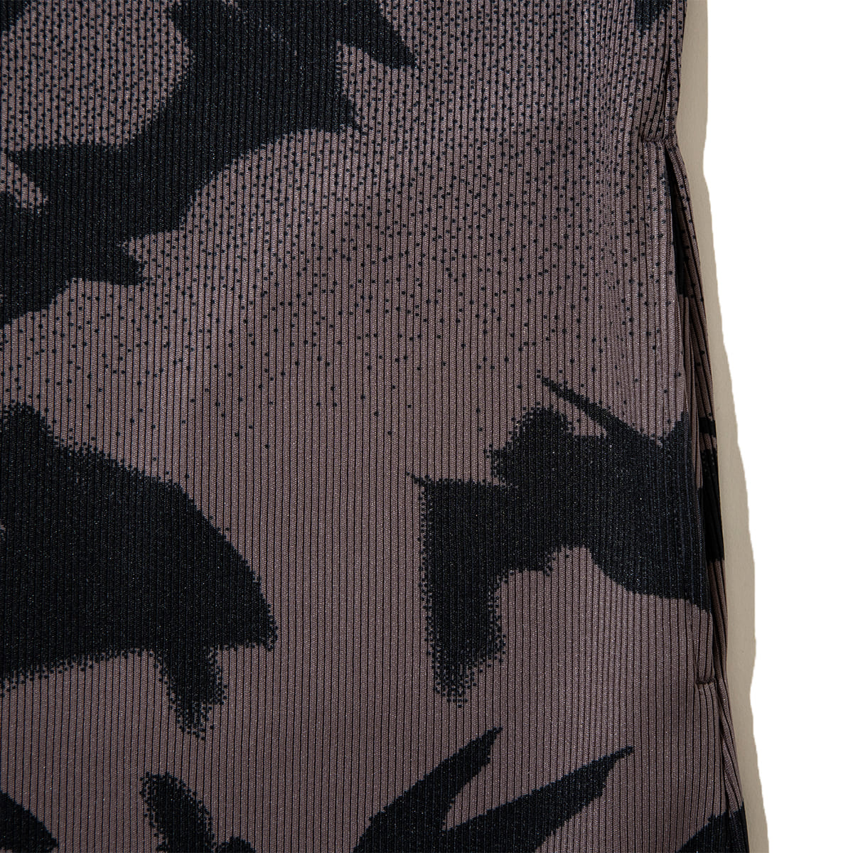 NON TOKYO Print Rib L/S One-piece ノントーキョー プリントリブロングスリーブワンピース NON-26A-1017【レディース 長袖ワンピース ロングワンピース 速乾性 ポケット付き 26FW】