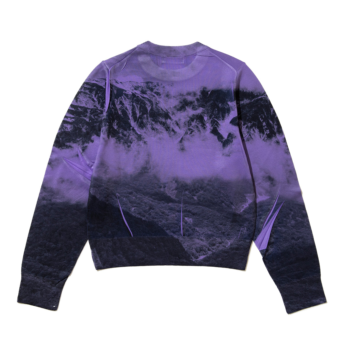 NON TOKYO Print Knit Pullover Top ノントーキョー プリントニットプルオーバートップ NON-26A-1020【レディース ニットトップス プリント 速乾性 耐久性 26FW】