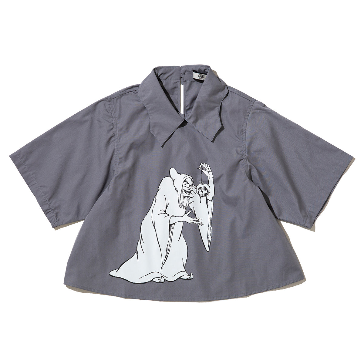 NON TOKYO Pullover Bats Shirt ノントーキョー プルオーバーバットシャツ NON-26A-SW8-001【レディース プリントシャツ ショート丈 吸水性 防しわ性 日本製 26FW】