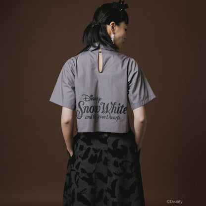 NON TOKYO Pullover Bats Shirt ノントーキョー プルオーバーバットシャツ NON-26A-SW8-001【レディース プリントシャツ ショート丈 吸水性 防しわ性 日本製 26FW】