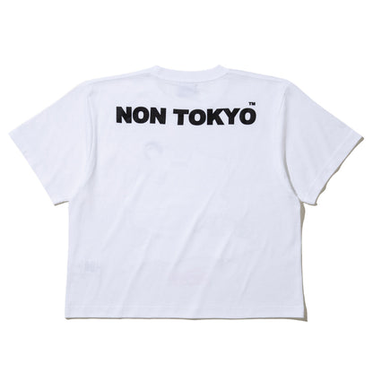 NON TOKYO PRINT SHORT T-SHIRT / SNOW WHITE ノントーキョー プリントショートTシャツ / 白雪姫 NON-26A-SW8-003【レディース 半袖Tシャツ 前面プリント ディズニーコレクション 26FW】