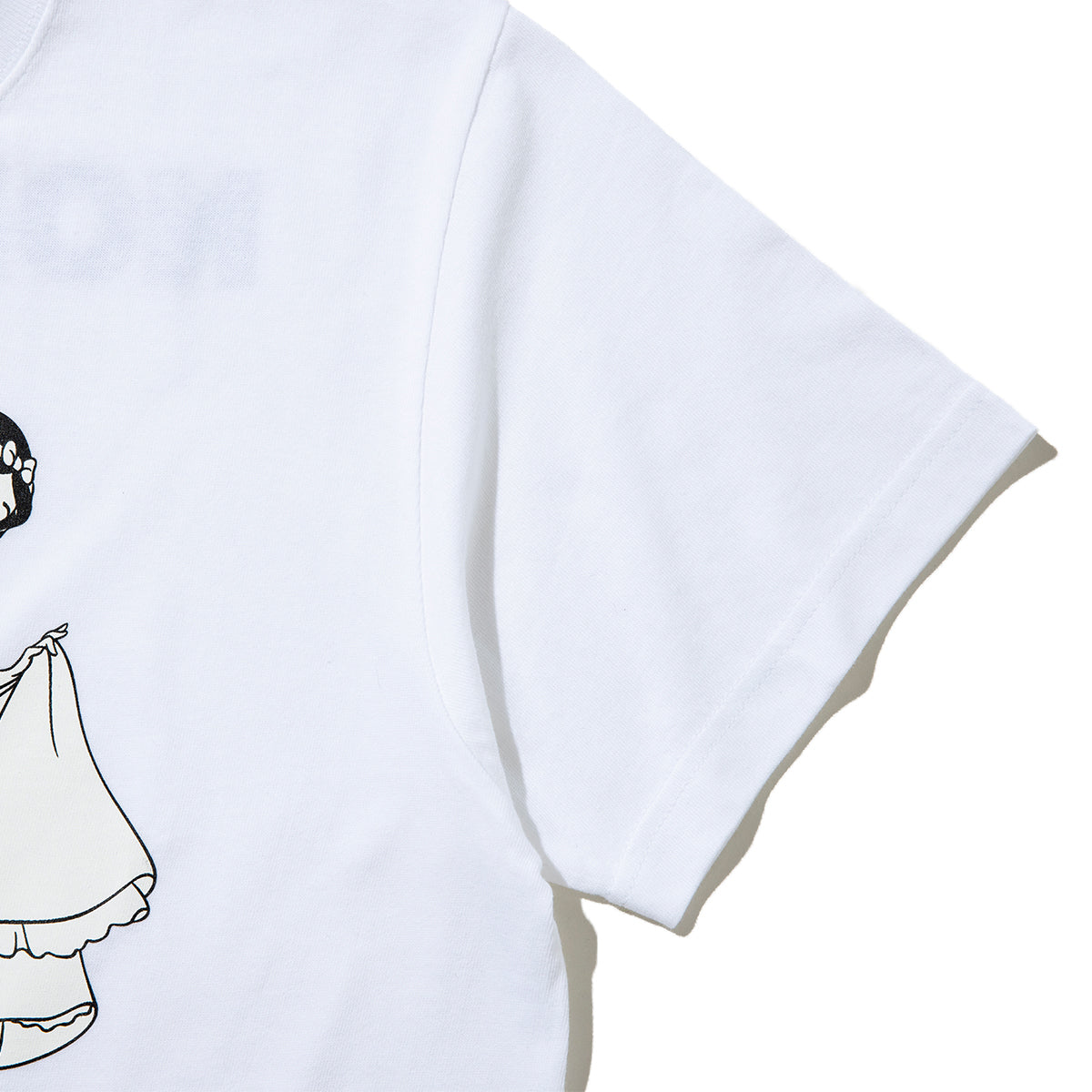 NON TOKYO PRINT SHORT T-SHIRT / SNOW WHITE ノントーキョー プリントショートTシャツ / 白雪姫 NON-26A-SW8-003【レディース 半袖Tシャツ 前面プリント ディズニーコレクション 26FW】