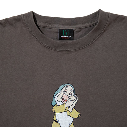 NON TOKYO Print Big T-Shirt / Sleepy ノントーキョー プリントビッグティーシャツ スリーピー NON-26A-SW8-007【レディース プリントTシャツ 快適性 オーバーサイズ 日本製 26FW】