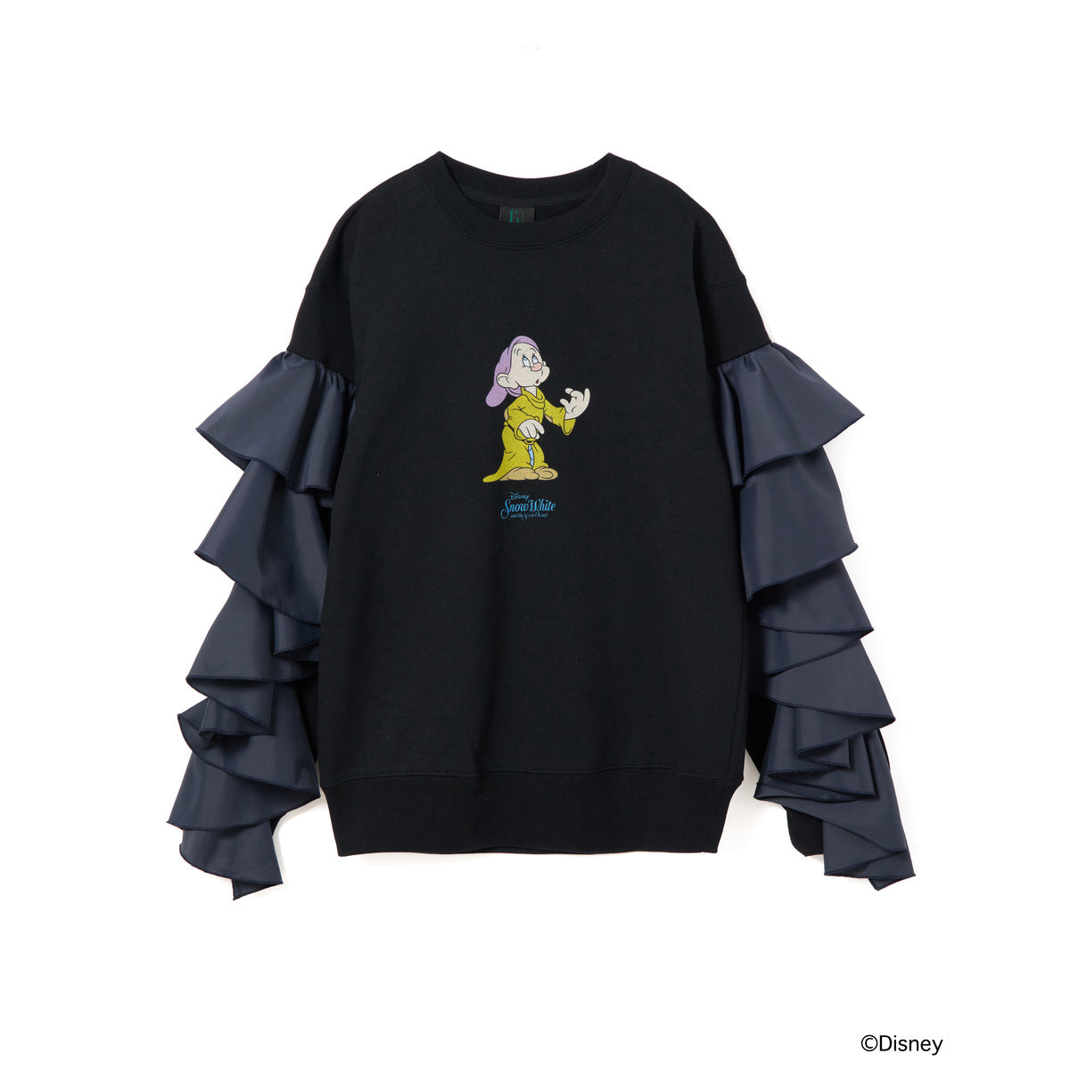 NON TOKYO Frill Sleeve Pullover Sweat  ノントーキョー フリルスリーブ プルオーバースウェット NON-26A-SW9-008【レディース フリルスウェット プルオーバースウェット スウェット トレーナー 26FW】