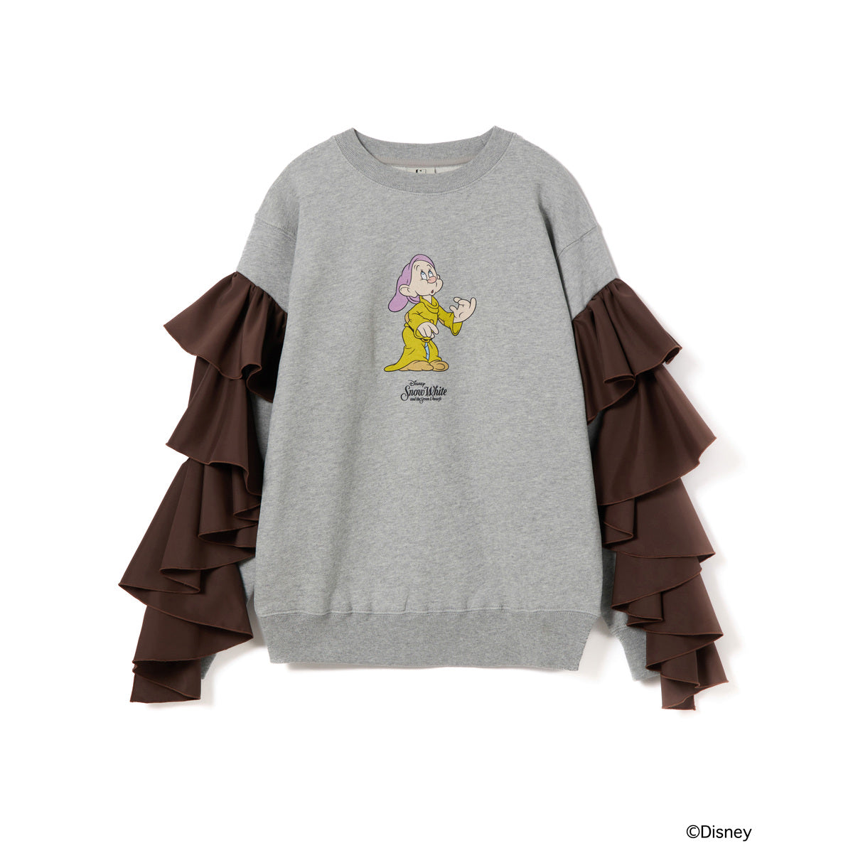 NON TOKYO Frill Sleeve Pullover Sweat  ノントーキョー フリルスリーブ プルオーバースウェット NON-26A-SW9-008【レディース フリルスウェット プルオーバースウェット スウェット トレーナー 26FW】