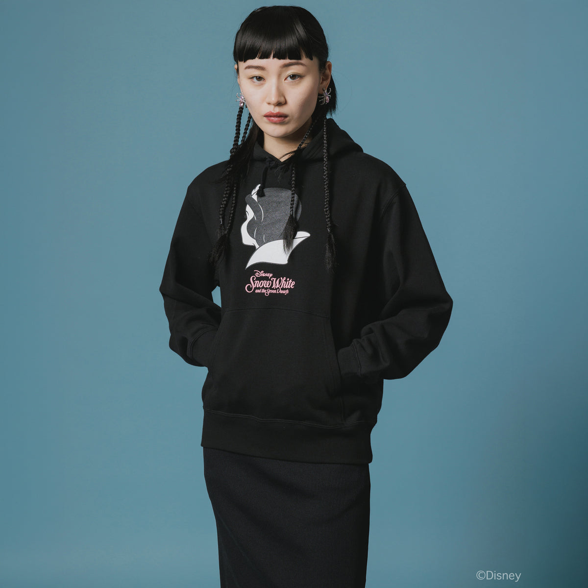 NON TOKYO Print Pullover Parka ノントーキョー プリントプルオーバーパーカー NON-26A-SW9-010【レディース プルオーバーフーディー フーディー パーカー スウェットパーカー 26FW】