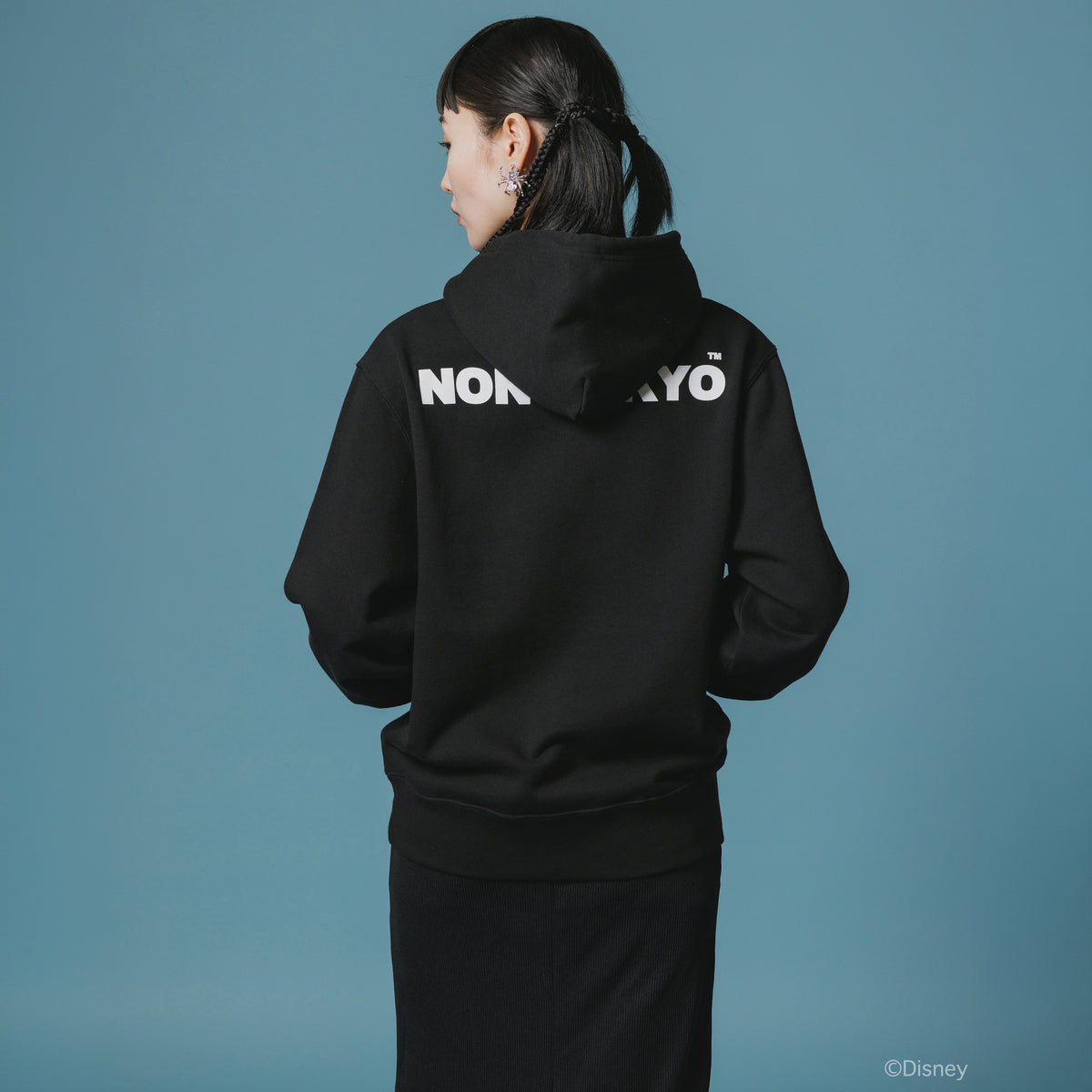 NON TOKYO Print Pullover Parka ノントーキョー プリントプルオーバーパーカー NON-26A-SW9-010【レディース プルオーバーフーディー フーディー パーカー スウェットパーカー 26FW】