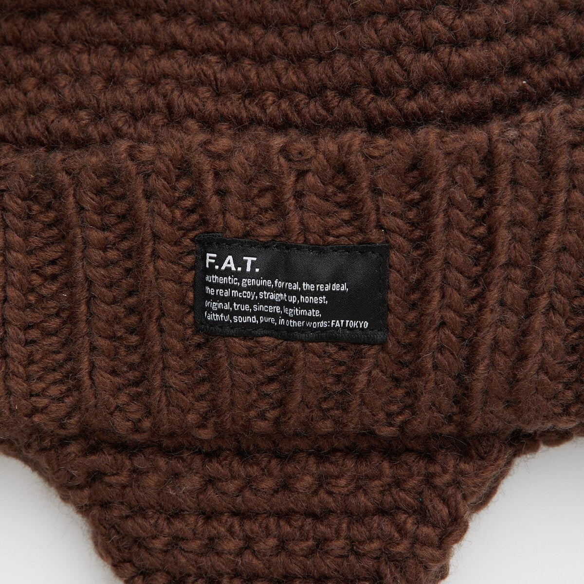 FAT EAROVER エフエイティー イヤーオーバー F32620-CP13【メンズ ニットキャップ 防寒性 カジュアル デイリーユース 26FW】