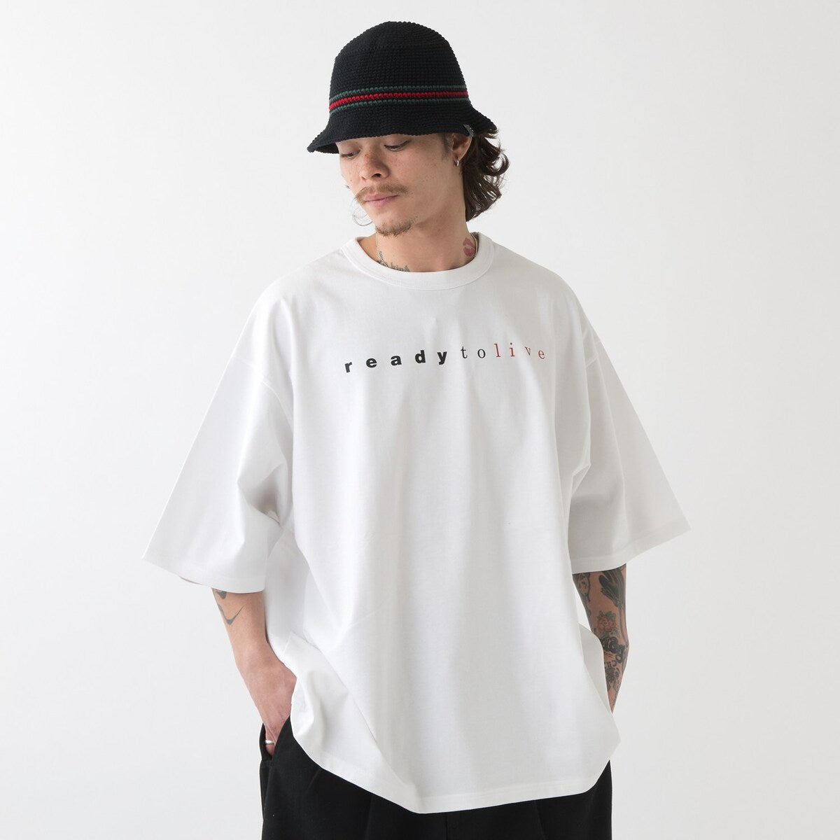 FAT BIGGIEE エフエイティー ビギー F32620-CT07【メンズ ビッグシルエット Tシャツ 半袖Tシャツ オーバーサイズ カットソー 26FW】
