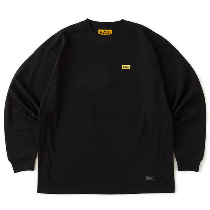 FAT SIGNATee L エフエイティー シグナティー L F32620-CT19【メンズ ロングスリーブカットソー 胸ロゴ刺繍 バックプリント 7oz 天竺 26FW】