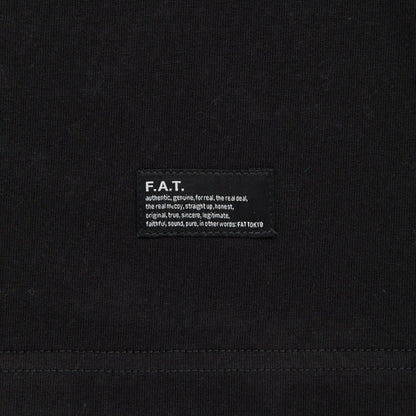 FAT SIGNATee L エフエイティー シグナティー L F32620-CT19【メンズ ロングスリーブカットソー 胸ロゴ刺繍 バックプリント 7oz 天竺 26FW】