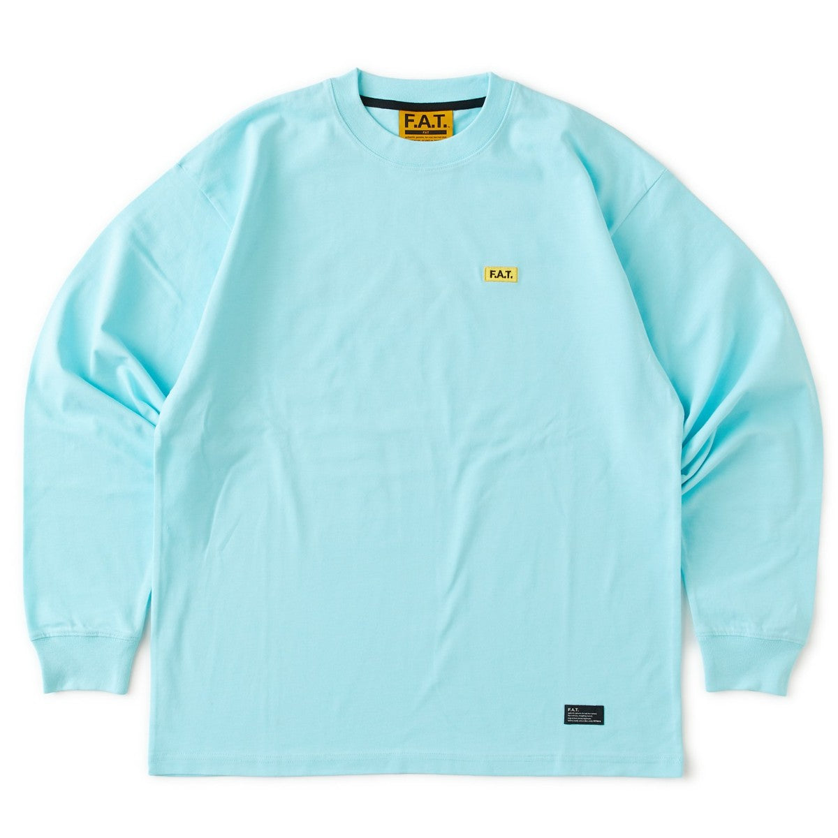 FAT SIGNATee L エフエイティー シグナティー L F32620-CT19【メンズ ロングスリーブカットソー 胸ロゴ刺繍 バックプリント 7oz 天竺 26FW】